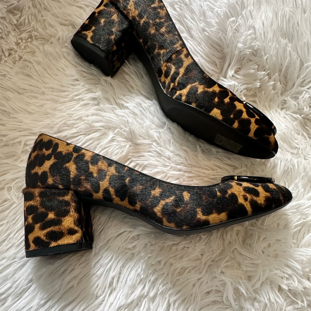NEW! TORY BURCH LEOPARD PUMPS - Picture 9 of 10